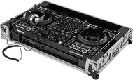 Odyssey DDJ-FLX10 1U Flight Case with Corner Wheels
