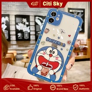 CitiSky Doraemon เคส iphone เคส i phone 13 เคสไอโฟน เคสไอโฟน13 เคส i phone 13 pro max เคส iphone 13 pro maxแท้ XR iPhone 11 iPhone 12 PRO MAX