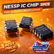 [3pcs] 555 IC Timer DIP-8, High Quality NE555, NE555P Timer Electronic