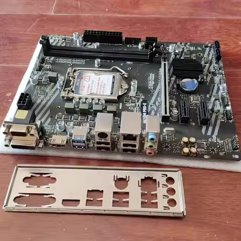 Used H410M PRO-E Motherboard LGA1200 Support 10th Gen CPU DDR4 HDMI VGA DVI for MSI