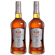 2x Alfonso Zero Brandy 1L