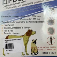E&D 8000 /4000 tick prevention flea prevention 10pcs