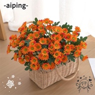 AIPING Artificial Flowers Colorful Home Decor Decoration Small Daisy Silk