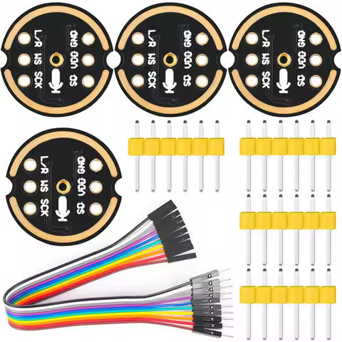 INMP441 Omnidirectional Microphone Module MEMS High Precision Low Power I2S Interface Support ESP32-