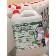 【READY STOCK】FOOD GRADE Sanitizer Safety Care Anti-Bacterial Disinfectant 5L Non Alcohol Sanitizer Nano SprayGun