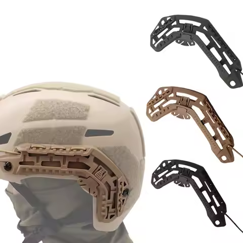 Tactical Helmet Accessories Revision Helmet Side Guide Rail ARC Helmet Mount Rail Airsoft Helmet Acc