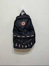 「 二手包 」 LESPortsac x Disney 後背包（黑）236