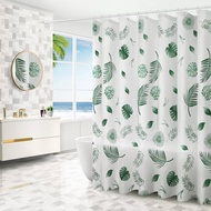 PEVA Waterproof Bathroom Shower Curtain Langsir Bilik Mandi Waterproof Curtain