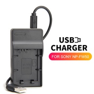 NP-FW50 NPFW50 Battery Charger USB For Sony Alpha NEX F3 6 5 5N 5R 5T 3 3N C3 C5 7 SLT A33 A37 A55 A