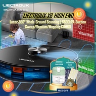 NEW LAUCH LIECTROUX X6 Laser Robot Vacuum &amp; Mop at same time, 6500PA Suction, Virtual Wall, No Go Zone, Pin &amp; Go