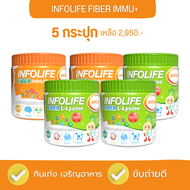 ใหม่ Infolife Fiber อินโฟว์ไลฟ ไฟเบอร์ สำหรับเด็ก พรีไบโอติก ผงผัก ท้องผูก ไฟเบอร์สำหรับเด็ก infol