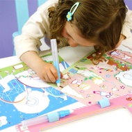 British FLOSS & ROCK-Magic Water Painting Table Mat