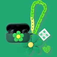 Panasonic AZ80 Earphone Case Suitable for Panasonic EAH-AZ100/AZ60 Earphone Case Cute Daisy Soft Cas