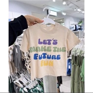 Basic round neck HM T-shirt for children, genuine surplus product with pocket hook kid.vnxk
