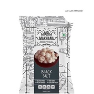 Mr Makhana Fox Nuts Black Salt Popped Lotus Seeds Roasted In Olive Oil 20g