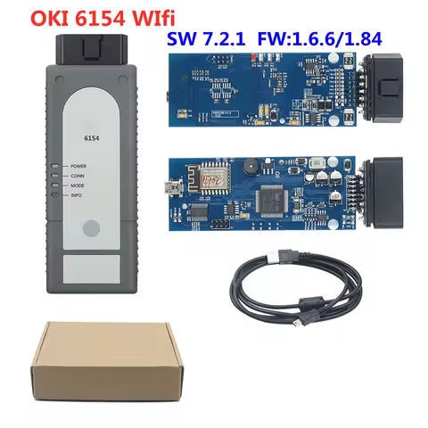 2024 New 6154A Wifi 1.6.6 For Porsche For Auto Diagnostic Scanner 6154 V1.8.9 V7.2.1 With 14.1.1 Wor