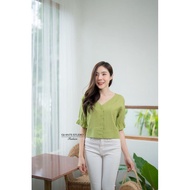 (Giants Basic / Giants Studio) Crop Blouse (ORIGINAL IMPORT BANGKOK) / BRC