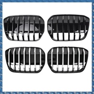 (CSID) Front Bumper Kidney Grill for G08 IX3 2020-2023 M Style Air Intake Grille Car Racing Grilles