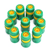 10Pcs 1/2 inch Hose Garden Tap Water Hose Pipe Connector Quick Connect Adapter Fitting Watering