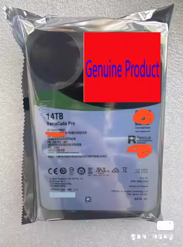 NEW ST14000DM001 NEW Barracuda Pro 14TB 7.2K 256M 6Gb/s 3.5" SATA Hard Drive