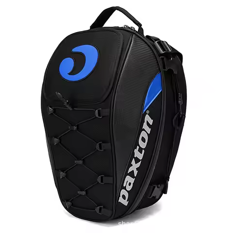 Waterproof Motorcycle Tail Bag Multi-functional Durable Rear Seat Bag 37L High Capacity Rider Helmet