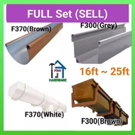 *FULL SET Gutter* (16ft~25ft) F370/F300/F525 Original Brand Maley Arensi