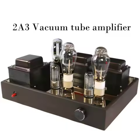 AIYIMA SMSL HIFI 6J8P Push 2A3 Vacuum Tube Amplifier 5U4G Rectifier 2.0 6W Single-Ended Class A Ampl