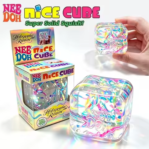 2026 Needoh Nice Cube Sensory Fidget Cube Stress Relief Anxiety Sensory Tool for Focus ADHD Office D