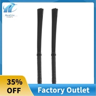 2Pcs Cajon Brush Telescoping Drum Brushes Nylon Sticks Percussion for Jazz Stick Drum