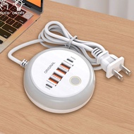 50W USB Charger Multi Ports Power Strip Socket Fast Charging Travel Charger For iPhone Samsung Xiaom