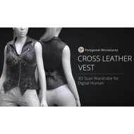 [Reallusion Content] Cross Leather Vest (DIGITAL)