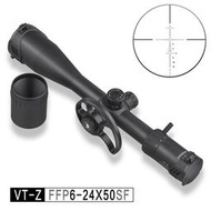 2館 DISCOVERY 發現者 VT-Z 6-24X50 SF FFP 狙擊鏡 ( 真品瞄準鏡抗震倍鏡氮氣快瞄內紅點