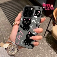 SS899 SOFTCASE CASING MOTIF BLACK CAT FOR VIVO Y01 Y02 Y02T Y03 Y15 Y16 Y17S Y20 Y20 Y21 Y21S Y22 Y2