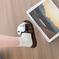Hellokty Furry Slippers New Female Student kty Cat Cotton Slippers kt Cartoon Furry Furry Student Do