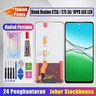 Techparts Original LCD Untuk Realme C75X / Realme C75 / OPPO A5X LCD