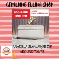 ANADELA SLG LARGE ZIP GUESS Women's Wallet 100% Original Guess Wallet Original 100%