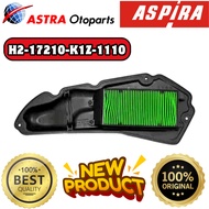 Air FILTER, AIR FILTER, ELEMENT COMP AIR CLEANER K1Z ASPIRA ADV PCX STYLO VARIO 160 ORIGINAL (H2-172