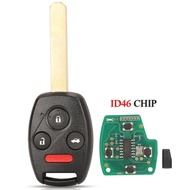 jingyuqin Remote Key 313.8/315/433.92Mhz G8D-380H-A G8D-382H-A G8D-384H-A For Honda Accord Element C