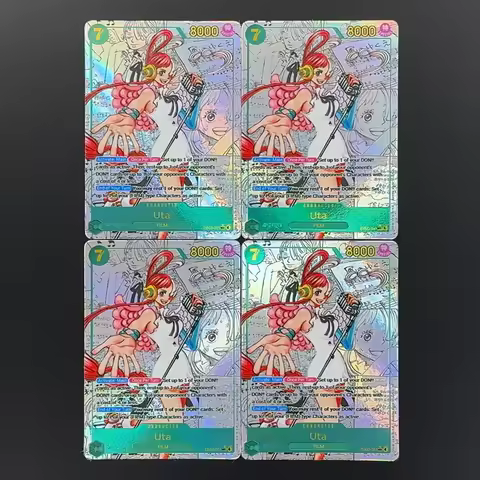 One Piece TCG OPCG English manga Uta character card EB03-061 Textured Foil Card Anime Collectible Ca