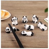 Cute Cute Cartoon Little Panda Ceramic Chopstick Rest Creative Japanese Chopstick Pillow Household D