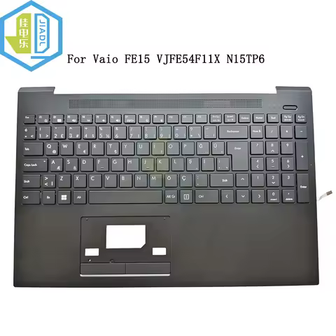 TR LA Keyboard Topcase Palmrest For Vaio FE15 VJFE54F11X VJFE54F11X-B0811H VJFE54F11X-B0111H VJFE54F