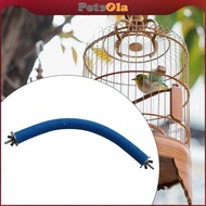 PETSOLA Wooden Parrot Perch Stand, Bird Stand Pole Standing Toy, Bird Cage Perch,