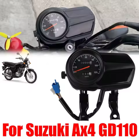 For Suzuki Ax4 AX 4 Gd110 GD 110 Motorcycle Speedometer Dashboard Gear Display Odometer Tachometer I