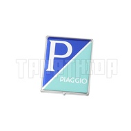 🛵ป้ายโลโก้ Piaggio ติดบังแตรหน้า สำหรับVespaทุกรุ่น อะไหล่แท้จากศูนย์🛵