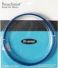 Imachinist S1053414 M42 105" Long, 3/4" Wide, 0.035" Thick Bi-Metal Band Saw Blades for Metal Variab