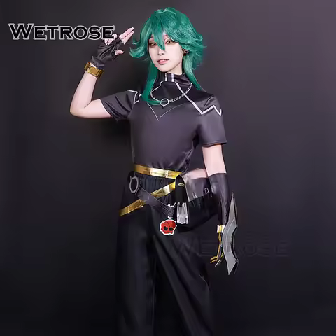 【Wetrose】In Stock Ezreal Heartsteel Ez Cosplay Costume League Legends Man Boy Game Full Set Wig Hall