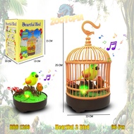  Burung Sangkar Hewan Binatang Baterai Mainan Anak Bayi BRO1260