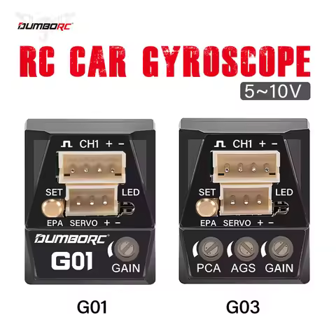 DUMBORC G03 G01 Mini RC Gyroscope 2.2g High Precision Gyro For RC Drift Racing Cars