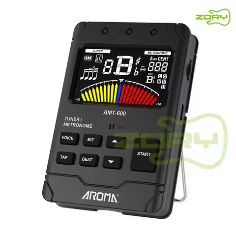 AROMA AMT-600 rechargeable tuner beat tuning tuning three-in-one string and wind instrument tuning