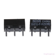 Bang 2Pcs 10Pcs Original Mouse Micro Switch Micro Button Blue Dot D2FC-F-K Switches 50Million D2FC-F
